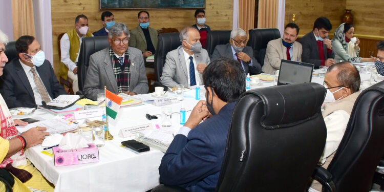 LG chairs 81st Kashmir University Council meet