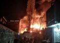 Fire breaks out in business unit, engulfs two residential houses in Namchibal Sgr Fire breaks out in business unit, engulfs two residential houses in Namchibal Sgr