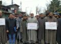 Shutdown, protest in Dooru against PDD for inflated bills, pesky power cuts Shutdown, protest in Dooru against PDD for inflated bills, pesky power cuts