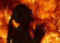 Woman set on fire by in-laws in Anantnag Woman set on fire by in-laws in Anantnag