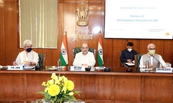 All-round development and welfare of the people of J&K is the top priority of the Modi government: HM Amit Shah All-round development and welfare of the people of J&K is the top priority of the Modi government: HM Amit Shah