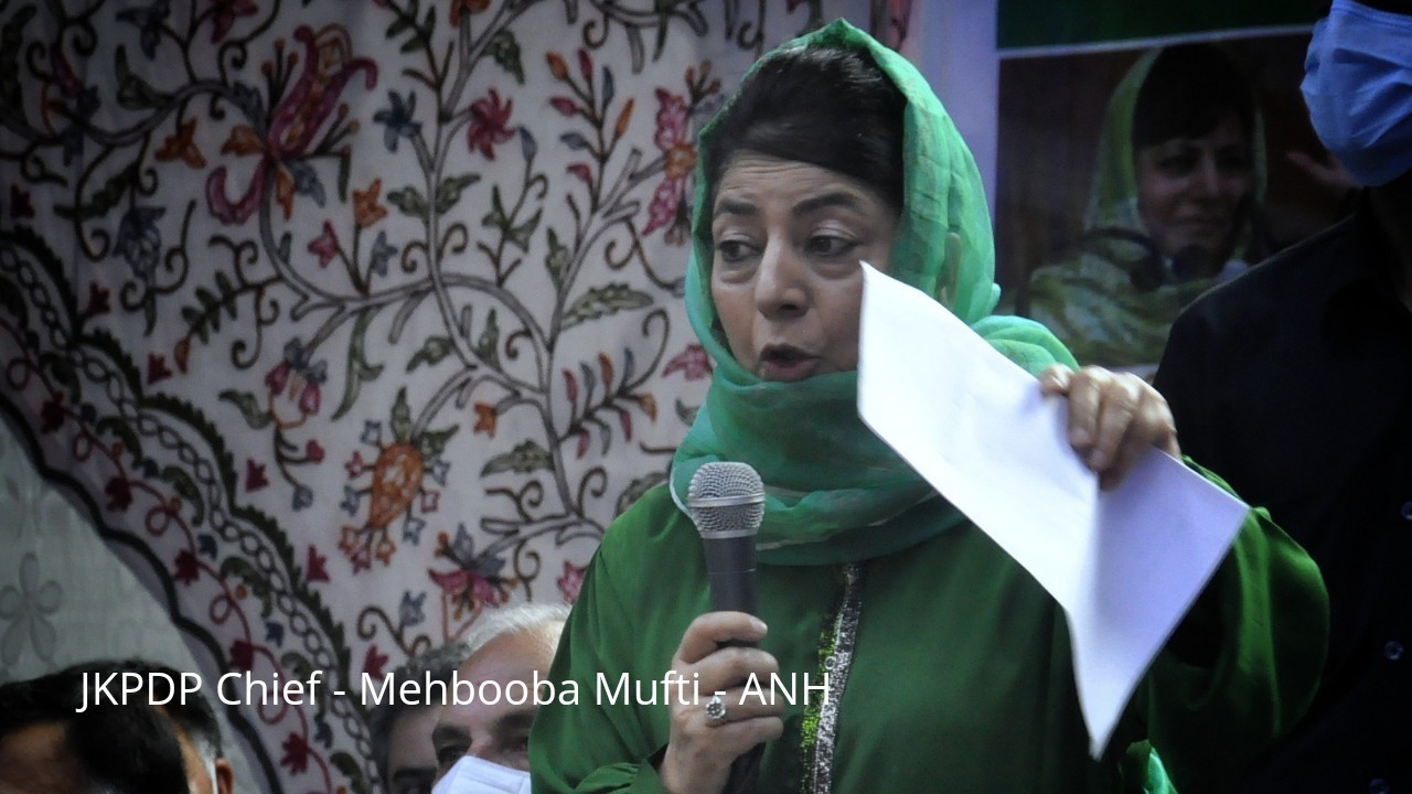 Mehbooba Mufti extends Eid Greetings, salutes the resilience of Muslims Shun Suppression, resolve Kashmir issue for lasting peace in the subcontinent: Mehbooba Mufti