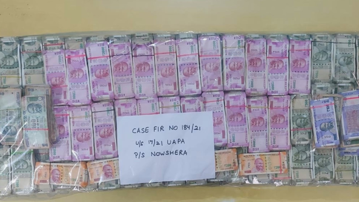 Police, Army recover over Rs 1.5 crore cash during searches in Rajouri Police, Army recover over Rs 1.5 crore cash during searches in Rajouri