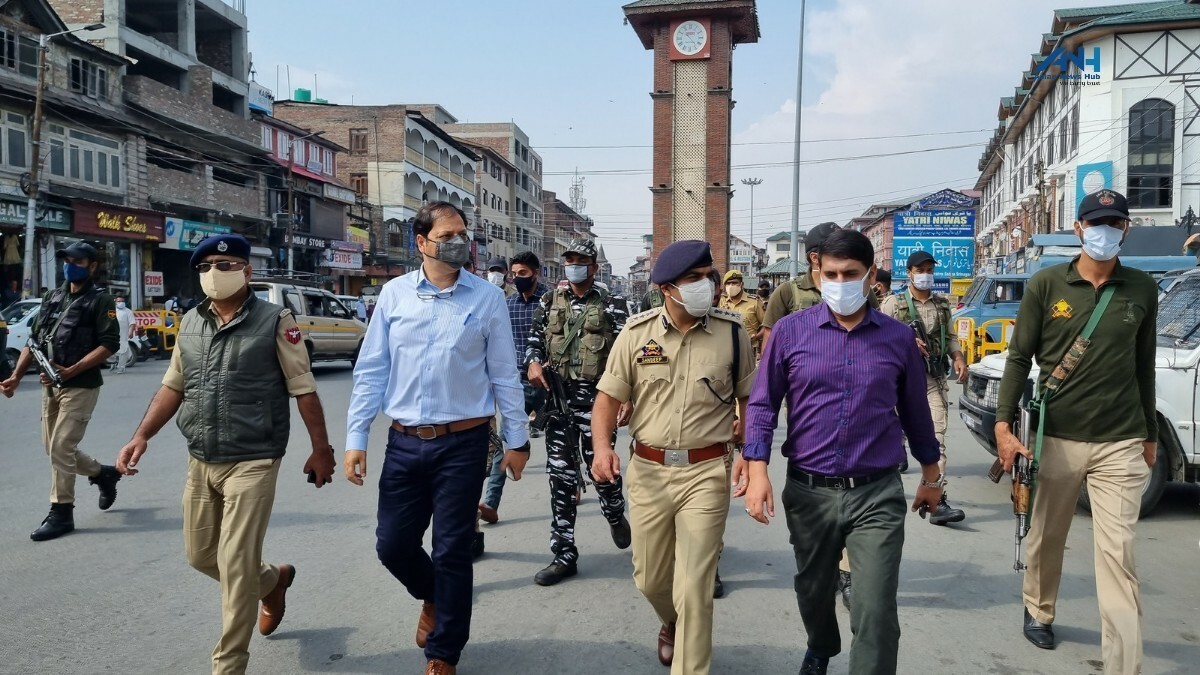 With no adherence to SOPs, Sgr can become reason for 3rd Covid wave in J&K: DC Sgr Will impose strict lockdown in some Sgr areas for violating COVID SoPs: DC Sgr
