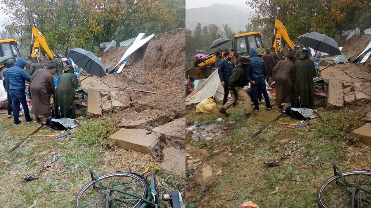 3 dead, 1 critical after boundary wall collapses in Awantipora 3 dead, 1 critical after boundary wall collapses in Awantipora
