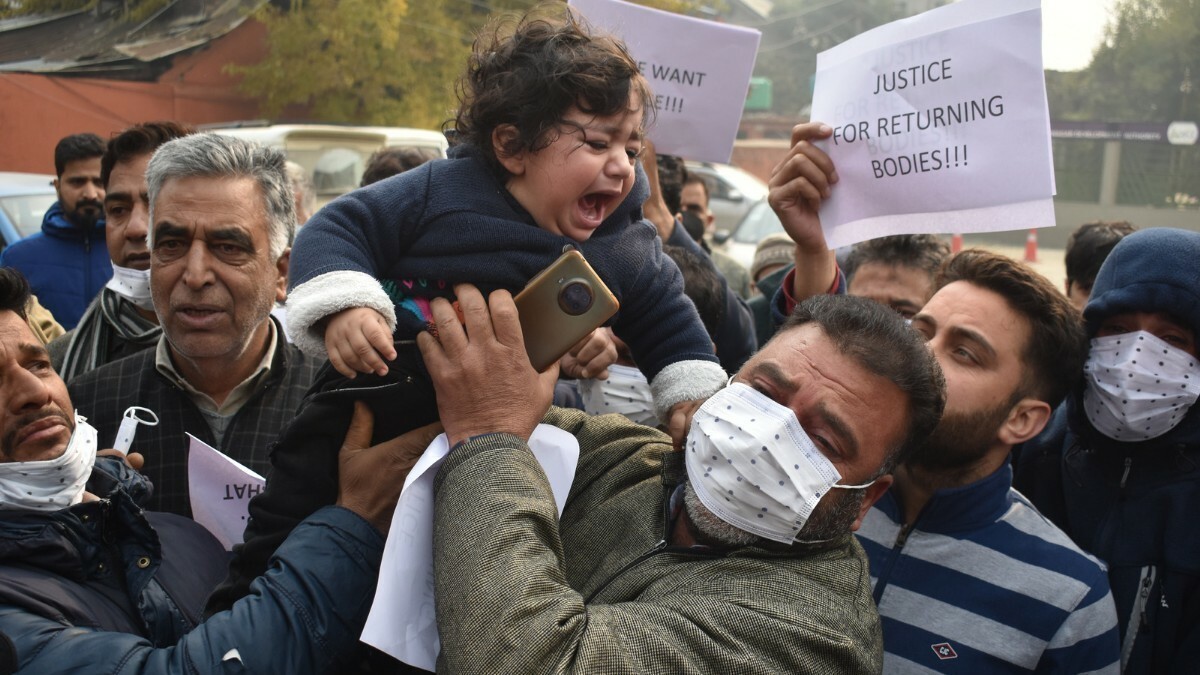 My year-old daughter cries ‘baba, baba’; return her father’s body please