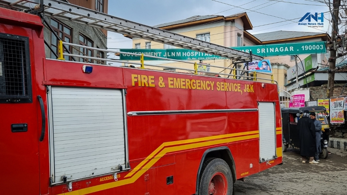 Major fire incident averted at JLNM hospital, Rainawari Major fire incident averted at JLNM hospital, Rainawari