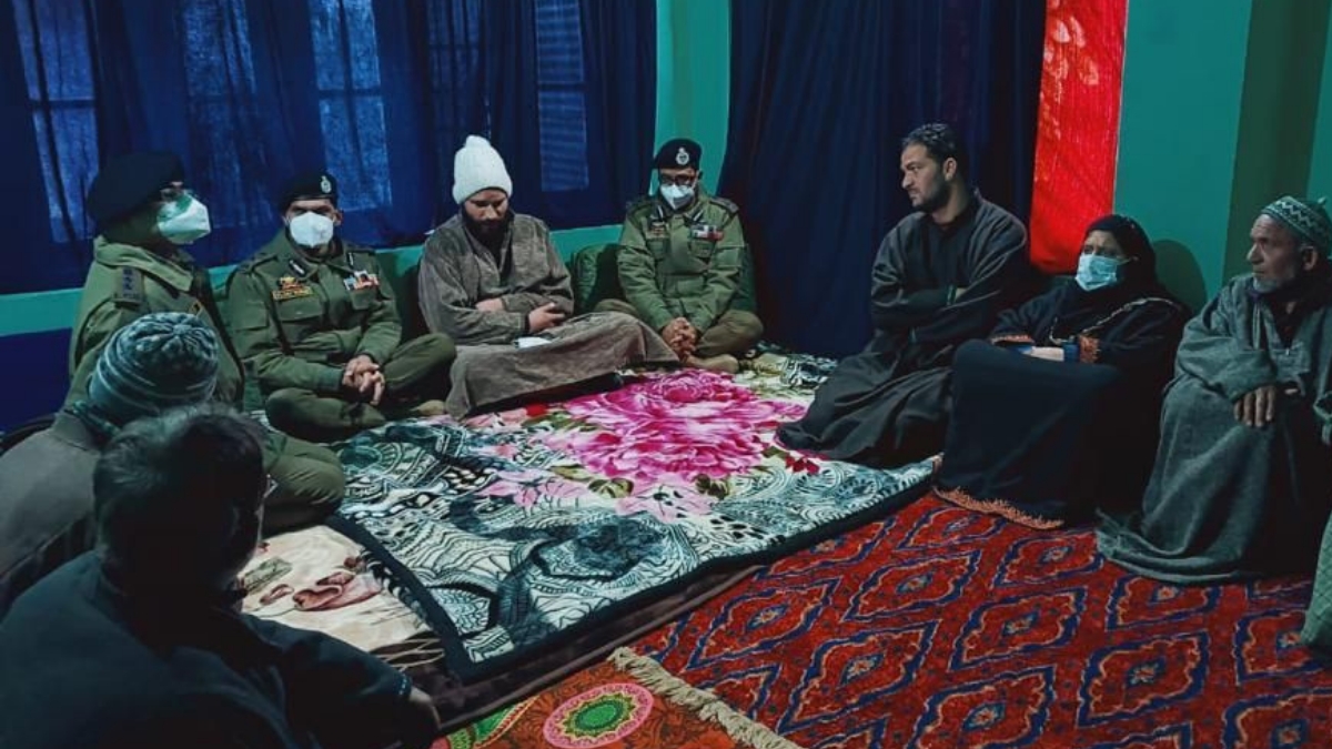 IGP Kashmir visits family of cop who was killed in Bijbehara IGP Kashmir visits family of cop who was killed in Bijbehara