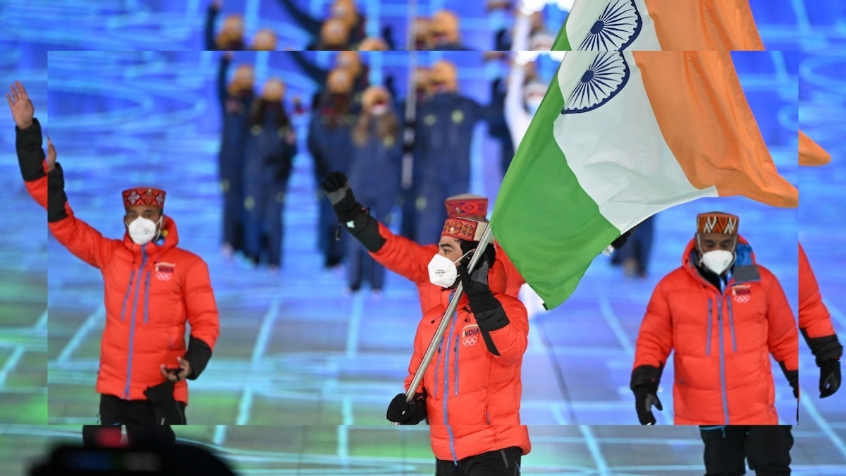 Gulmarg Skier Arif Khan leads out Indian contingent at Beijing Winter Olympics Gulmarg Skier Arif Khan leads out Indian contingent at Beijing Winter Olympics