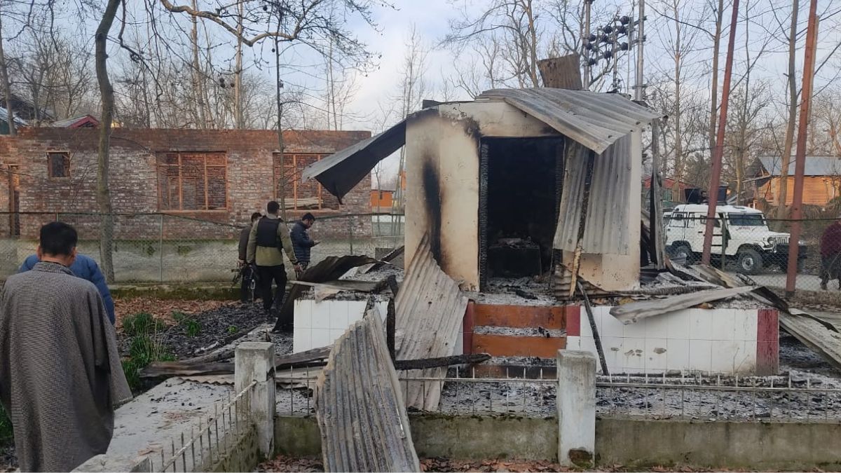 Temple gutted in fire incident in Shopian