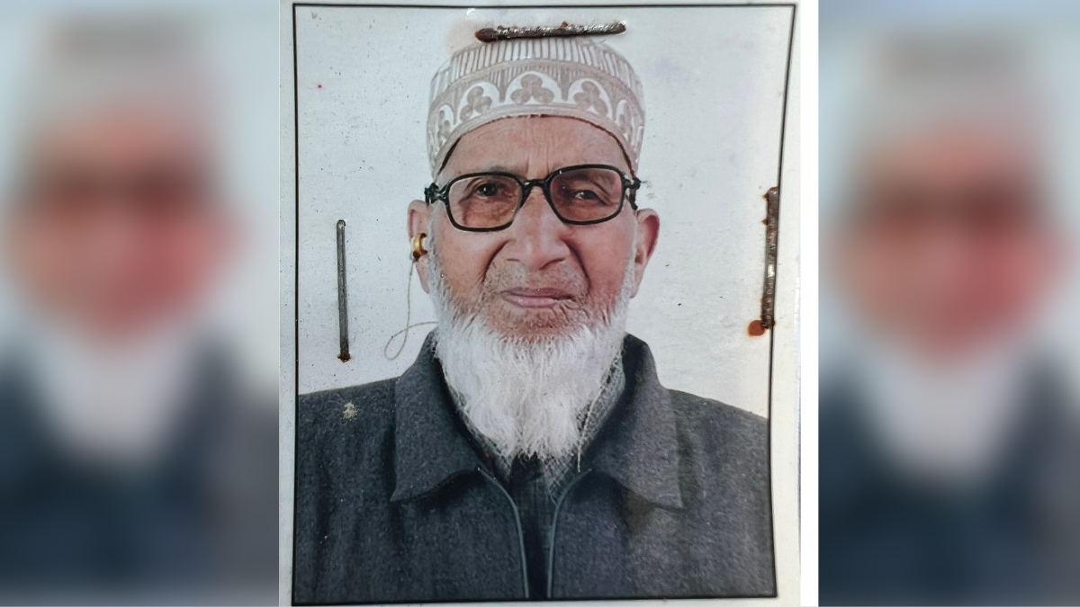 Accident kills elderly Chattabal man; poor family shattered, in deep shock