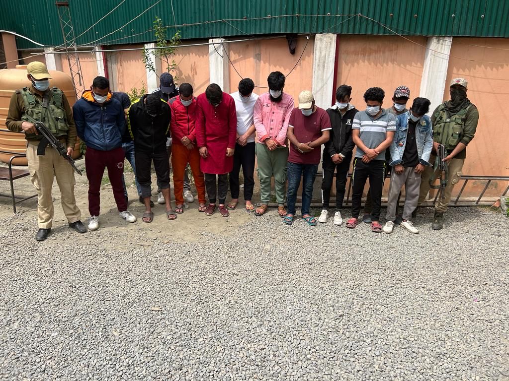 Sloganeering inside Jamia Masjid on Friday: 13 accused held say Police Sloganeering inside Jamia Masjid on Friday: 13 accused held say Police