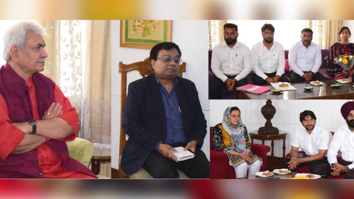 Joint delegation of Rehbar-e-Khel and Rehbar-e-Janglat calls on LG