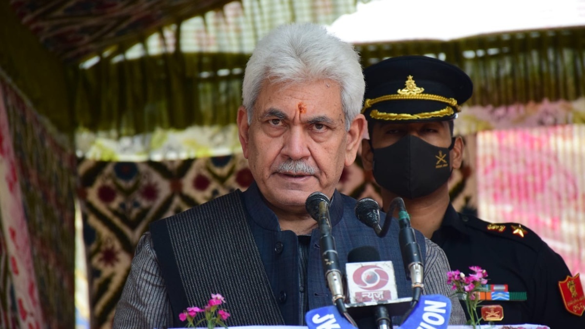 Target killings aimed at provoking security forces to set base for street protests: LG Manoj Sinha