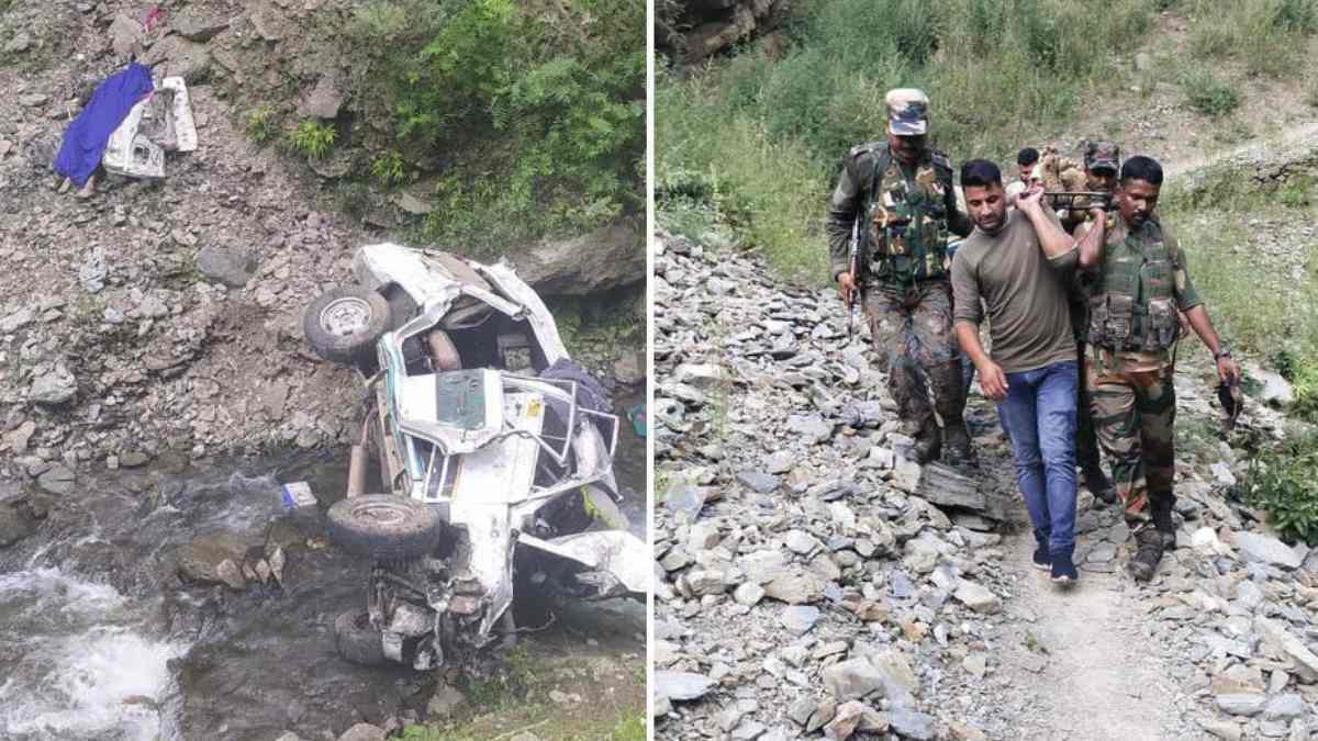 7 killed, 5 others injured as Tata Sumo falls into gorge in Kishtwar 7 killed, 5 others injured as Tata Sumo falls into gorge in Kishtwar