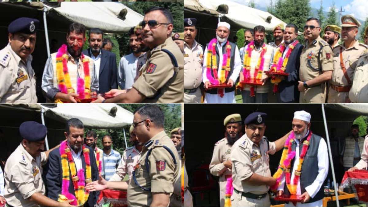 Police hosts farewell function for superannuating officers in Bandipora