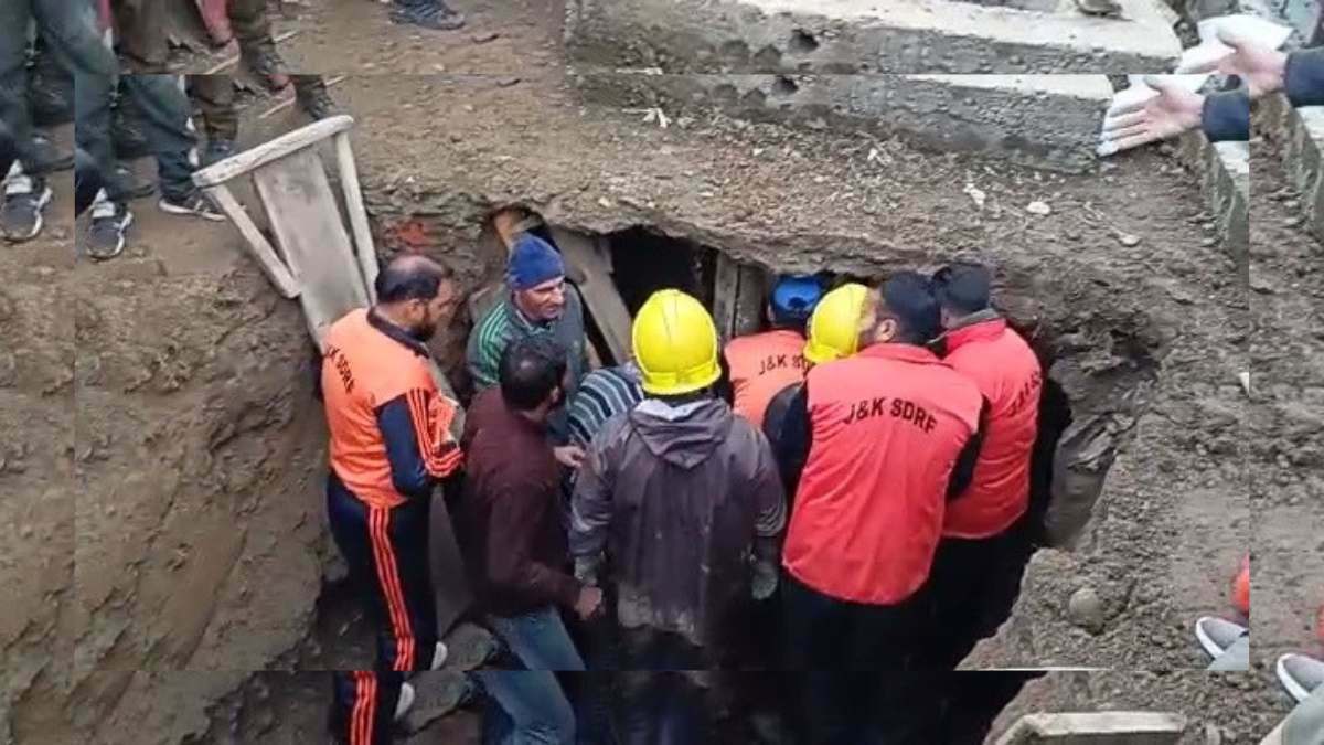 Minor boy falls into well in Kupwara, man trying to rescue him also gets trapped; Rescue operation on