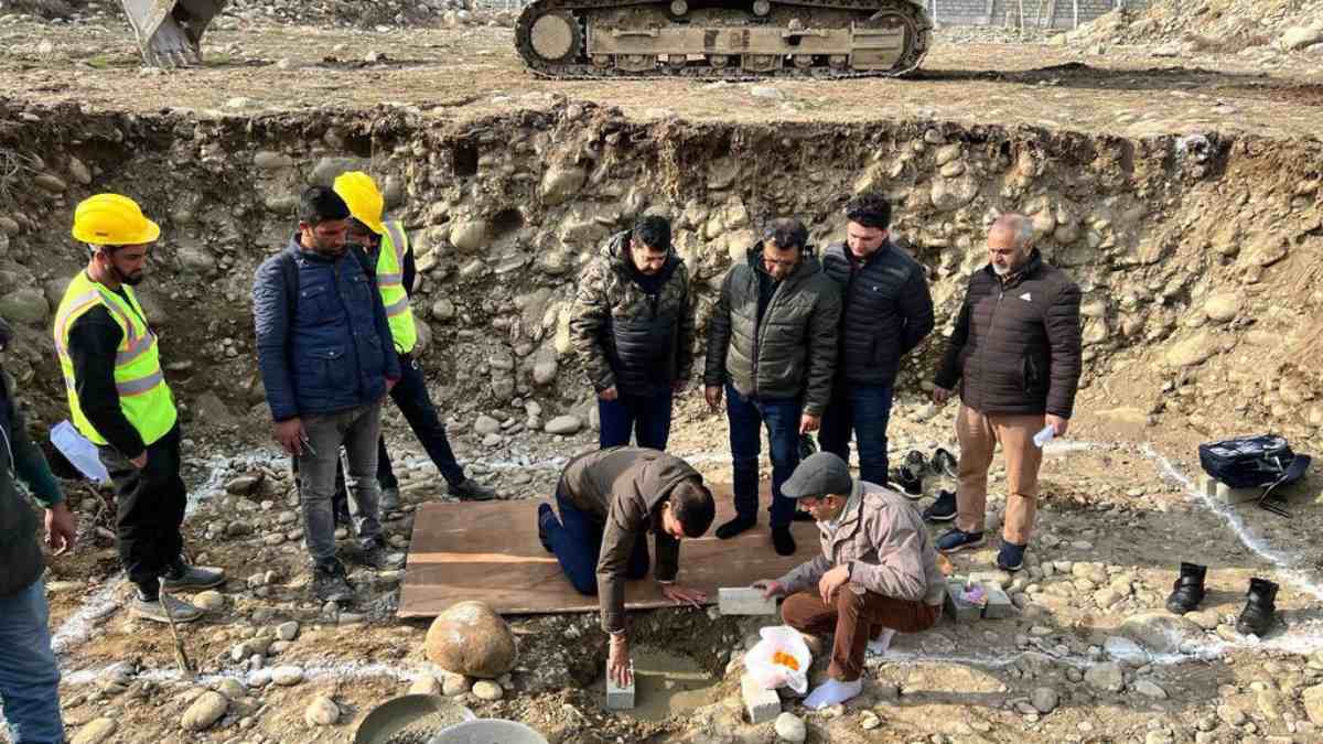 JSW group lays foundation stone of steel plant in Pulwama