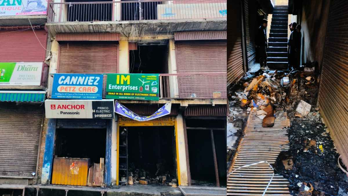 7 shops gutted in Maisuma blaze