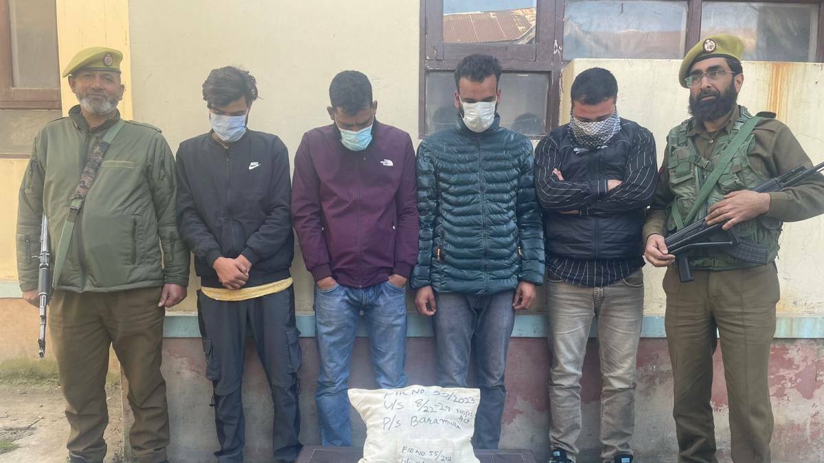 Sarpanch among 4 held with 40 syrups of Codiene in Baramulla: Police Sarpanch among 4 held with 40 syrups of Codiene in Baramulla: Police