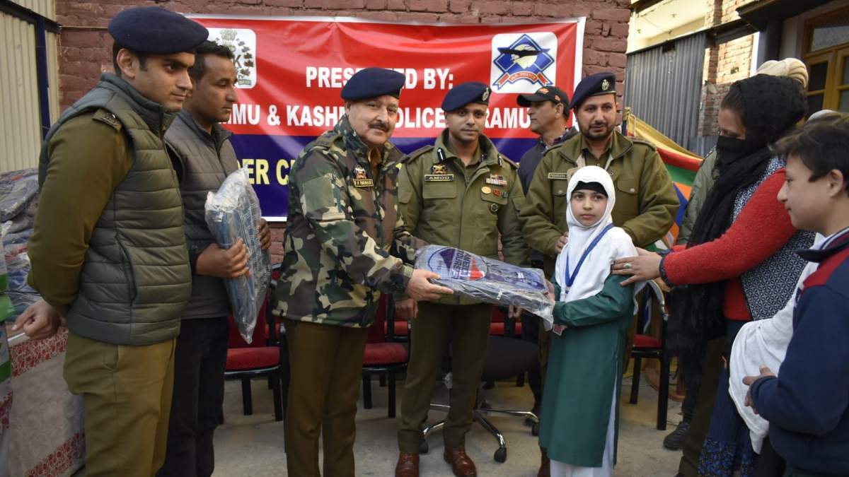 SSP Baramulla visits Blind School Sangri SSP Baramulla visits Blind School Sangri