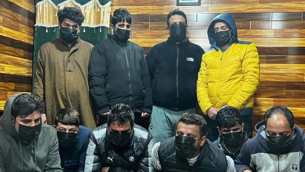 10 gamblers arrested in Pulwama: Police 10 gamblers arrested in Pulwama: Police