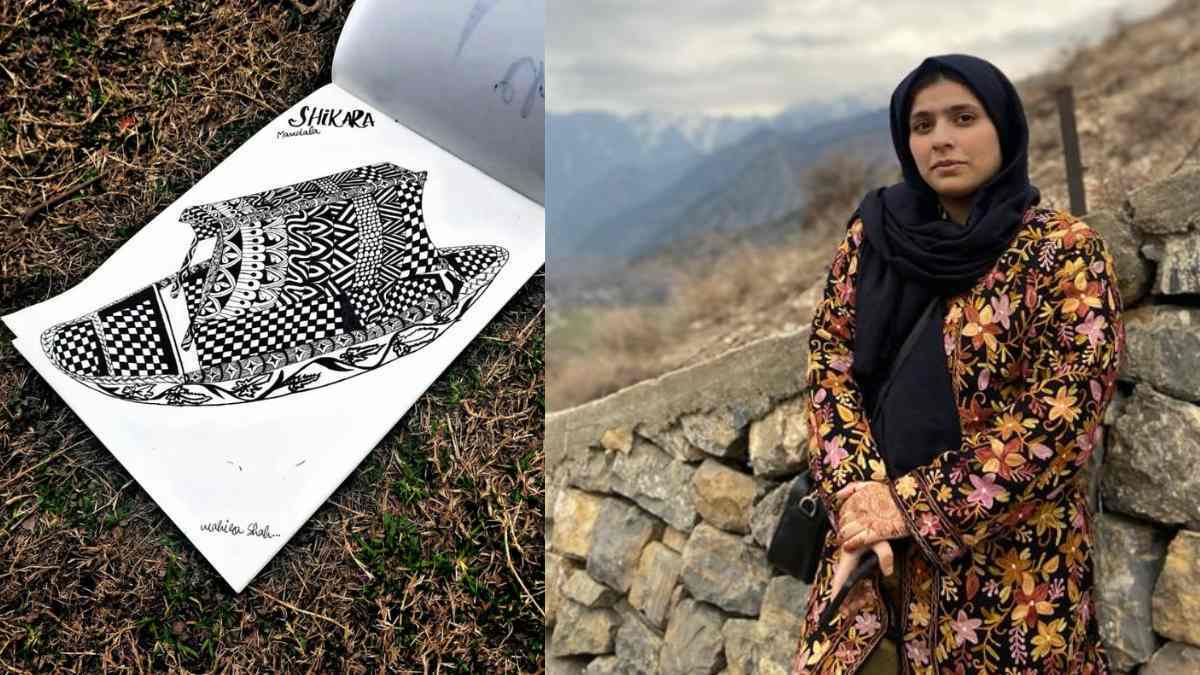Tral woman gets entry in Indian Book of Records for creating smallest Shikara in Mandala Art Tral woman gets entry in Indian Book of Records for creating smallest Shikara in Mandala Art