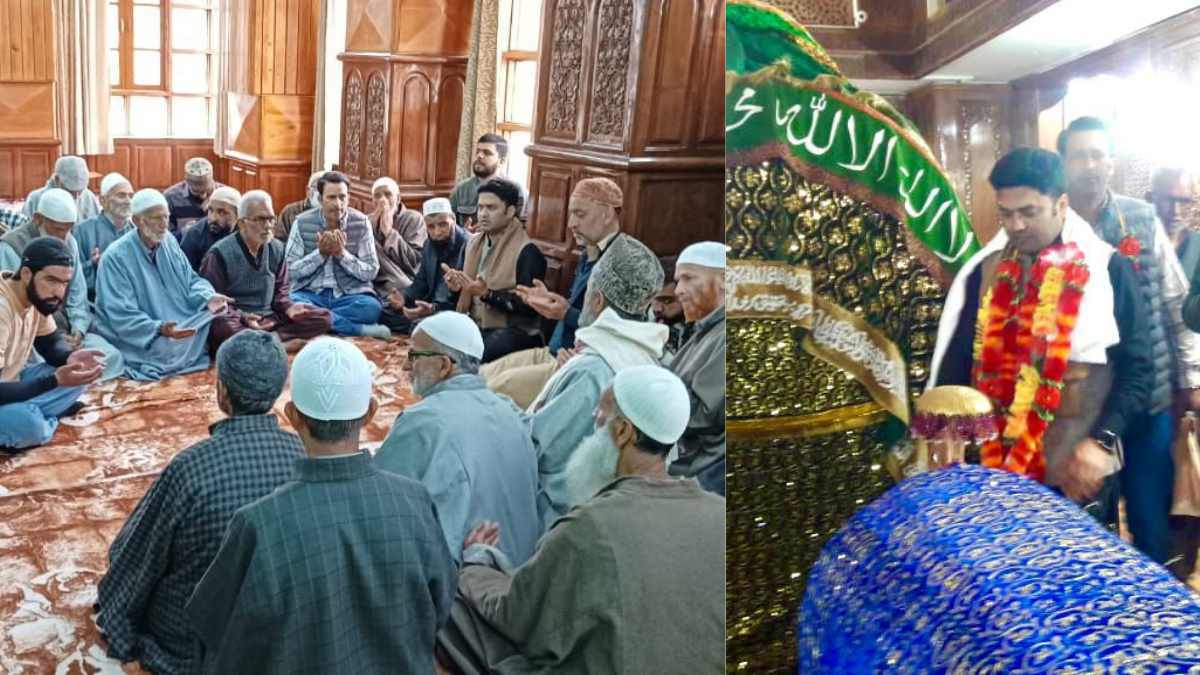 Manzoor Bhat visits Charar-e-Sharief, Nusoo Beerwah Manzoor Bhat visits Charar-e-Sharief, Nusoo Beerwah