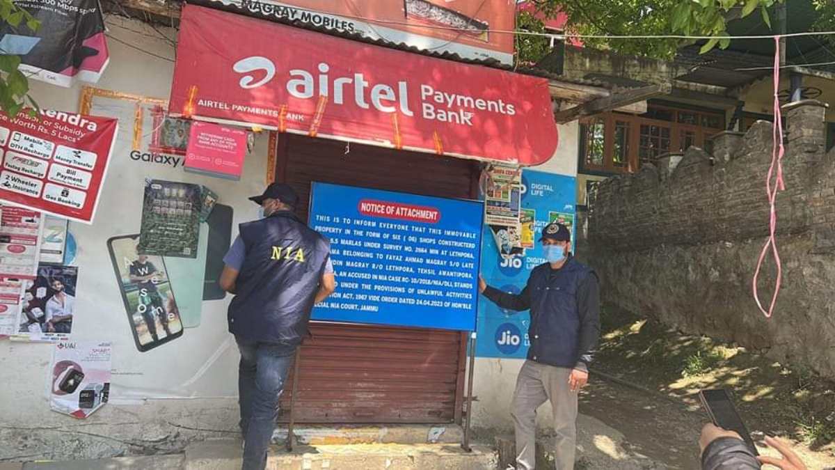 NIA attaches 6 shops under UAPA in Pulwama's Lethpora NIA attaches 6 shops under UAPA in Pulwama’s Lethpora