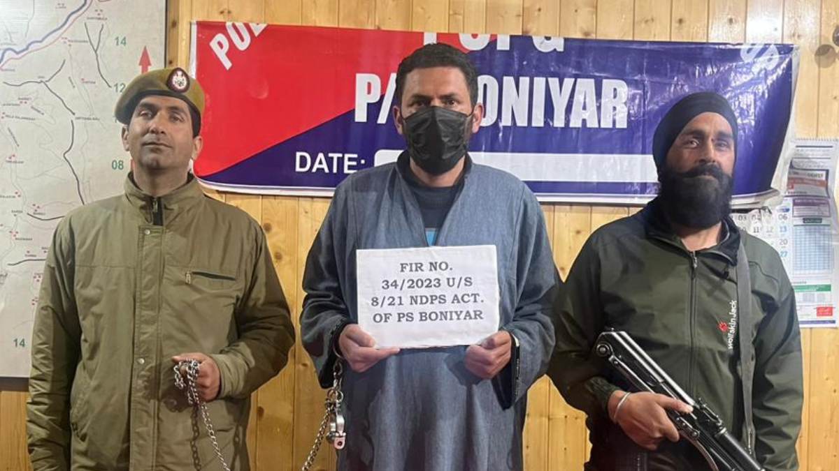 Sarpanch held along with 21 grams Brown Sugar in Baramulla: Police