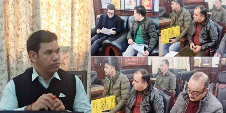 Allotment of land for graveyards to societies in Bemina: Div Com chairs meeting Allotment of land for graveyards to societies in Bemina: Div Com chairs meeting