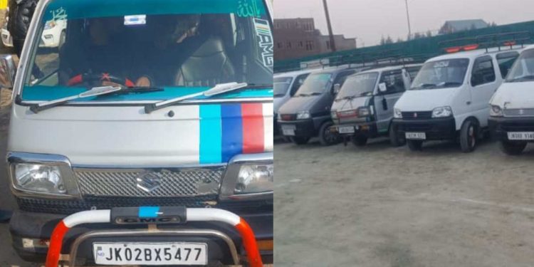 26 private vehicles challaned for commercial use in Kokernag 26 private vehicles challaned for commercial use in Kokernag