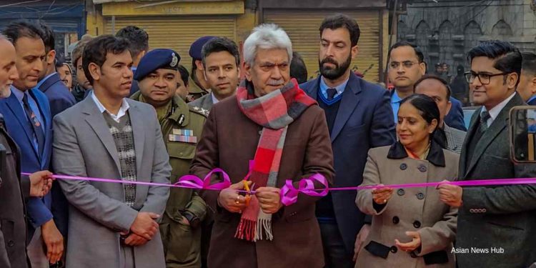 LG inaugurates revamped Old Habba Kadal Bridge on river Jhelum in Shehr-e-Khaas LG inaugurates revamped Old Habba Kadal Bridge on river Jhelum in Shehr-e-Khaas