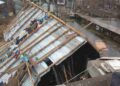 Gusty winds damage three residential houses in Srinagar Gusty winds damage three residential houses in Srinagar
