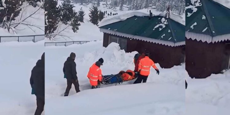 One Russian Skier Killed, 6 Others Rescued in Gulmarg Avalanche One Russian Skier Killed, 6 Others Rescued in Gulmarg Avalanche