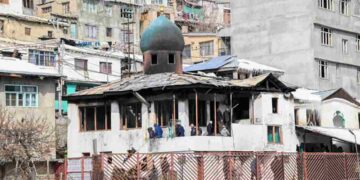 Fire damages oldest Shia mosque in Kargil ahead of ‘Shab-e-Baraat’ prayers