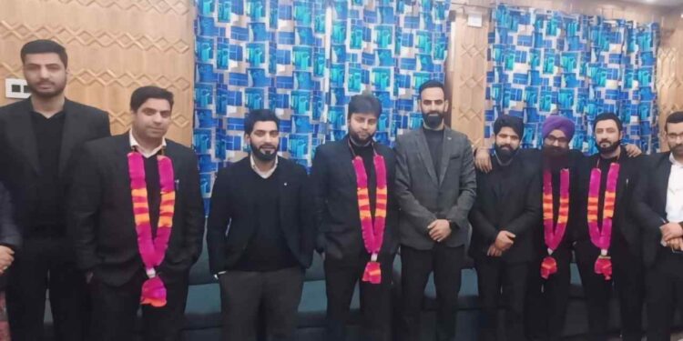 Kashmir Advocates Association successfully held the elections; Adv. Waseem Gul secures second consecutive term as President