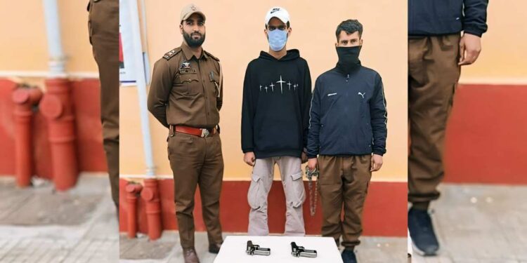 Man booked for extortion in Pulwama; Two toy guns recovered Man booked for extortion in Pulwama; Two toy guns recovered