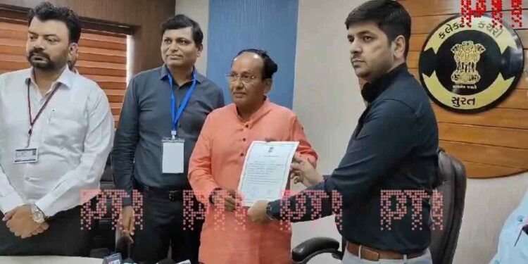 BJP secures walkover in Surat, winning first seat before polls BJP secures walkover in Surat, winning first seat before polls