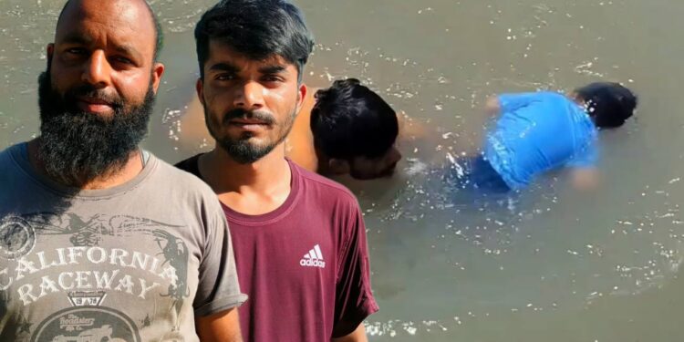 Heroic act saves life of 4-yr-old child from drowning in river Jhelum at Safa Kadal Heroic act saves life of 4-yr-old child from drowning in river Jhelum at Safa Kadal