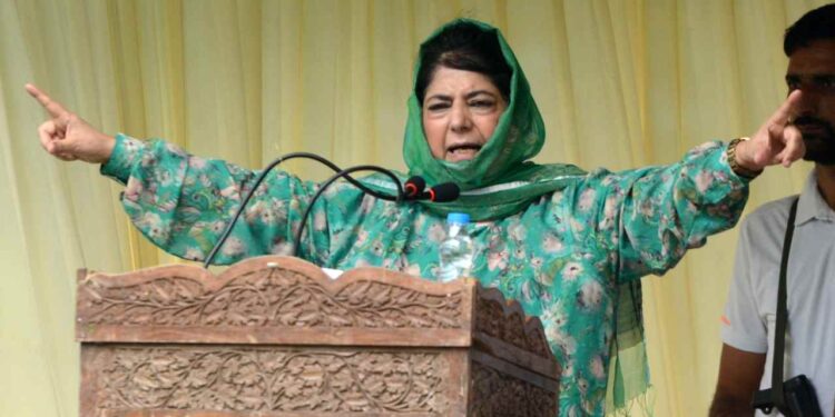 No CM other than Mufti Mohammad Sayeed made peace a living reality: Mehbooba Mufti