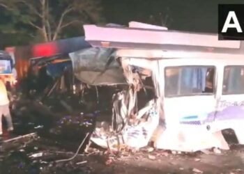 7 members of family killed, over 20 injured in bus accident on highway in Ambala