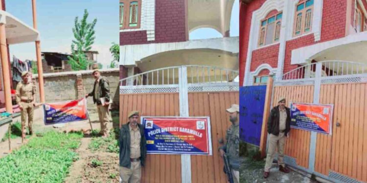 Illegal properties of drug peddler attached in Kunzer Bla