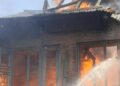 Four houses, 10 shops damaged in massive fire in Gurez market Two residential houses damaged in Srinagar fire incident
