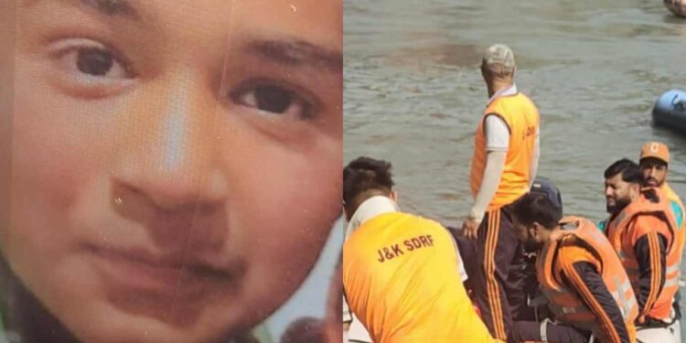 Body of minor boy retrieved from Jhelum after 9 days in Srinagar