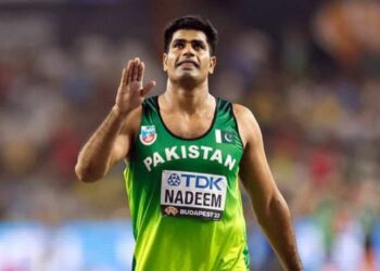 Pakistan’s Arshad Nadeem breaks Olympic record to win javelin gold, silver for India’s Neeraj Chopra