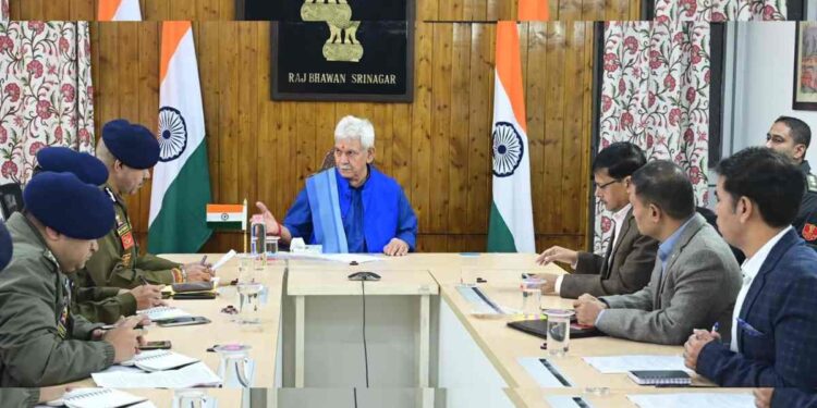 Entire terror eco-system including perpetrators and those aiding, abetting terrorists requires to be completely dismantled:LG Manoj Sinha Entire terror eco-system including perpetrators and those aiding, abetting terrorists requires to be completely dismantled:LG Manoj Sinha