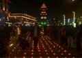 Diwali Celebrated at Srinagar’s Iconic Clock Tower Diwali Celebrated at Srinagar’s Iconic Clock Tower
