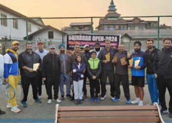 Srinagar Open Tennis Championship: Inayat Jehangir Retains Singles Title, Jameel-Haider Clinch Doubles Crown