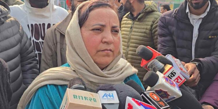 Doctors Engaging in Private Practice During Duty Hours to Face Action: Sakina Itoo Govt to Notify Test Rates for Private Diagnostic Centres Soon: Sakina Masood